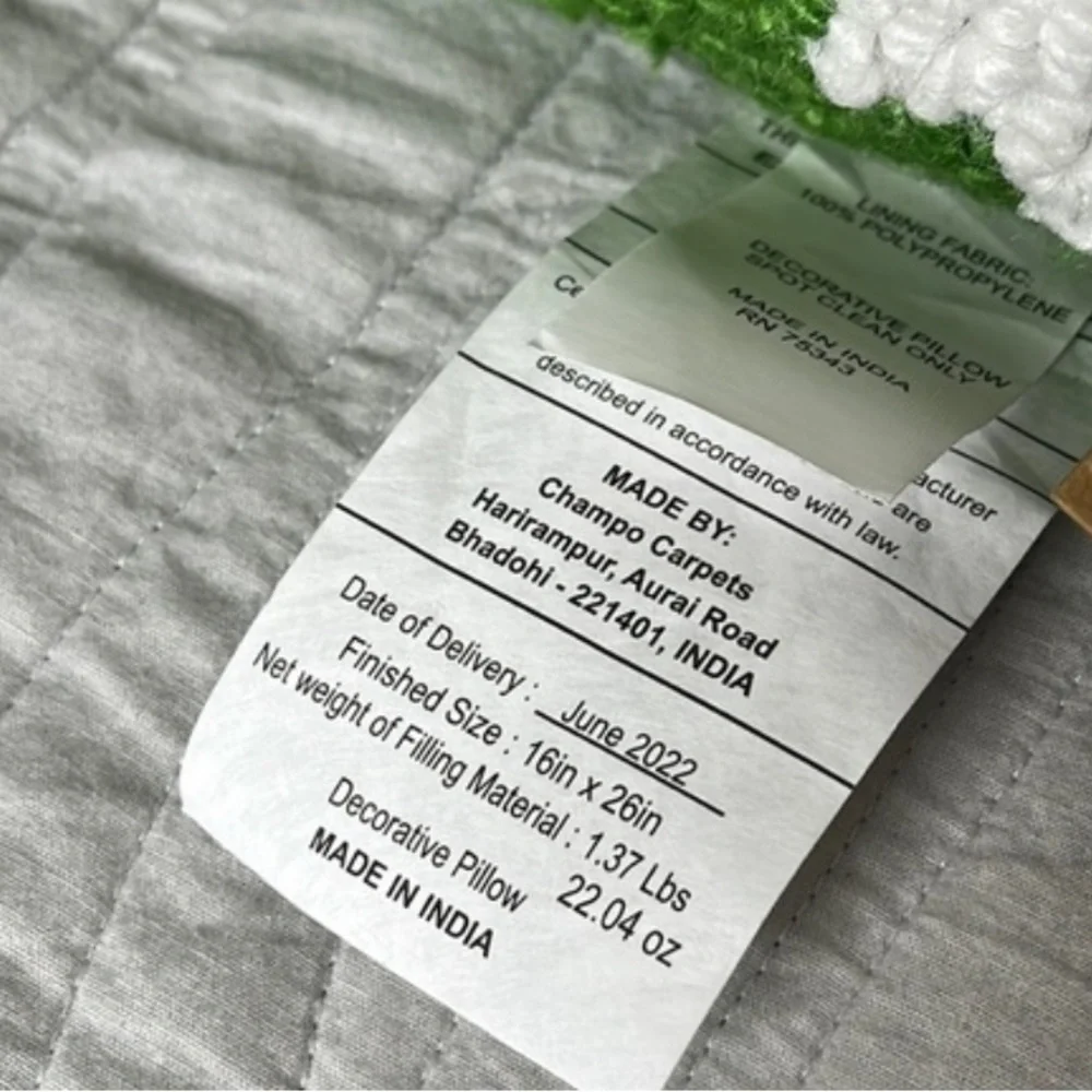 Christmas Tree Scene Pillow